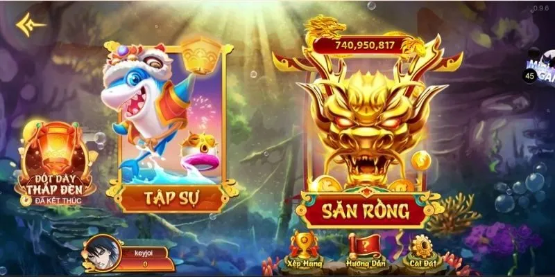 Bắn cá 3D - Đồ họa sống động, hiệu ứng mạnh